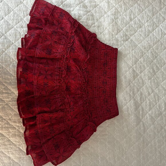 Allison New York Tiered Mini Skirt - Picture 3 of 4